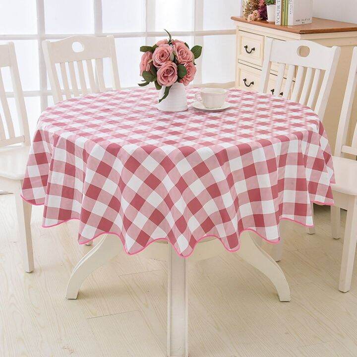 Night Pu Alas Meja Raya Elegant Pastoral Oilproof Wipeable Waterproof Round  Dining Table Home Decor Table Cloth Kitchen Tablecloth Table Cover | Lazada