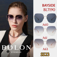 SS23 BOLON แว่นกันแดด รุ่น Bayside BL7190 A60  A61 A63 เลนส์ Nylon แว่นของญาญ่า แว่นของเจเจ โบลอน กันแดด แว่นตา