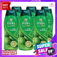 เทียร่า แชมพูสมุนไพร สูตรมะกรูด 105 มล. x 6 ขวดTiara Herbal Shampoo Bergamot 105 ml x 6 Bottles