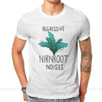 The Elder Scrolls V Skyrim Aggressive Nirnroot Noises T Shirt Classic Graphic High Quality Tshirt Large Crewneck Streetwear