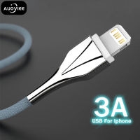 AUOVIEE 3A USB Fast สายชาร์จสำหรับ Apple iPhone 13 12 11 XS Max XR X 8 7 6 S 6 S Plus 5 SE 2 iPad Mini Charger โทรศัพท์มือถือข้อมูลสาย