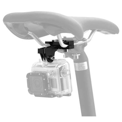 Bicycle Saddle Rail Camera Mount Bike Seat Mount For Gopro Hero 11/10/9/8/7/6/5 Campark AKASO DJI OSMO Action Camera Accessory