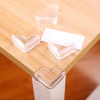 Childrens Table Corner Protective Pad Anti-collision Corner Love Table Edge Guards Transparent Protective Cover Baby Safety