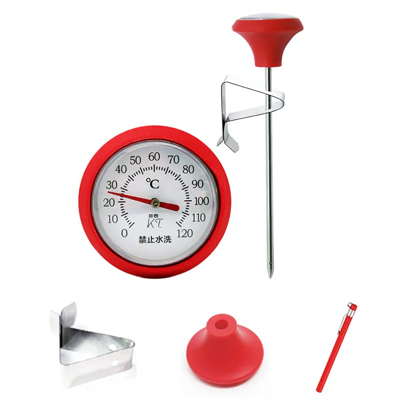 Oven Thermometer Stainless Steel Cooking Gauge Meat Pointer