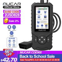 Mucar CDE900 OBD2 Diagnostic Tools 16G ROM WIFI 4 Systems AT Engine Automotive OBD 2 Code Reader Car Scanner Scan Tool PK CDL20