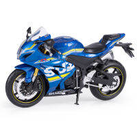 1:12ซูซูกิ GSX-R1000อัลลอยรถรุ่นเด็กของเล่นเครื่องประดับรถจักรยานยนต์ถนนรถสปอร์ตเด็กรถของขวัญวันเกิด