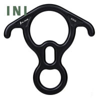 INI 50KN Rescues Figure 8 Descender Large Bent-Ear Belaying And Rappelling Gear Belay Device Climbing For Rock Climbing New