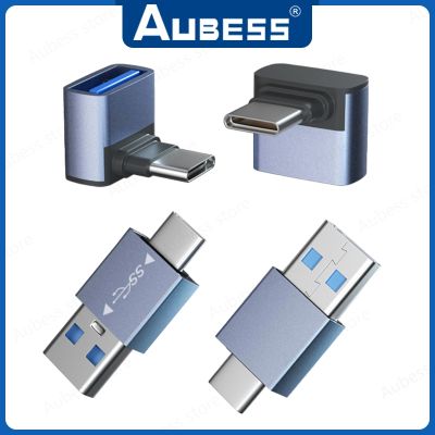 Chaunceybi USB 3.1 To Type-C Elbow Fast Charging Charger Converter USB3.1 USBC Data 10Gbps Accessories