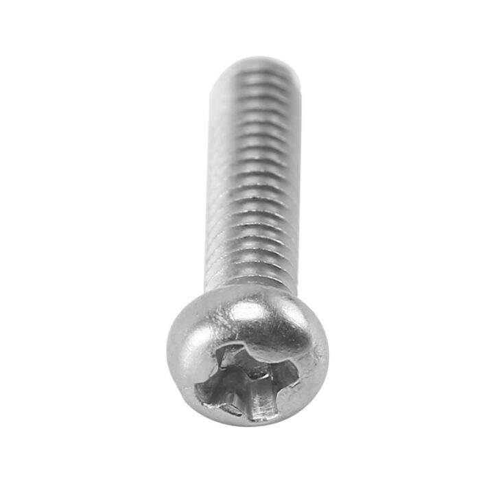 m2-x-8mm-304-stainless-steel-phillips-pan-head-screws-bolt-60pcs