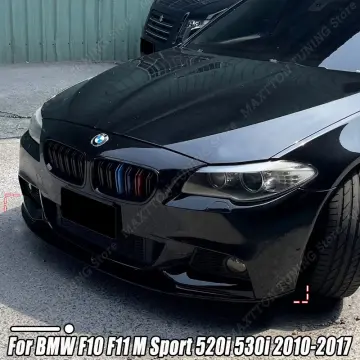 2011 2012 2013 2014 2015 2016 For BMW F10 5 Series 535i 528i M Sport Front  Bumper Lip Diffuser Splitters Body Front Lip