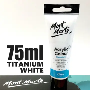 Acrylic paint white / black 30ml and 100ml