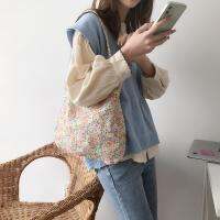 Leopard Print Style Japan Korea Leisure Single Shoulder INS Large Capacity Art Small Fresh Office Hand Bag For Girls