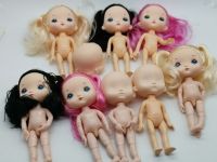 (Popular toys) ตุ๊กตา16ซม. เหมือนหน้า HOLA สามารถ DIY ตุ๊กตาเปลือยไม่มีเสื้อผ้า