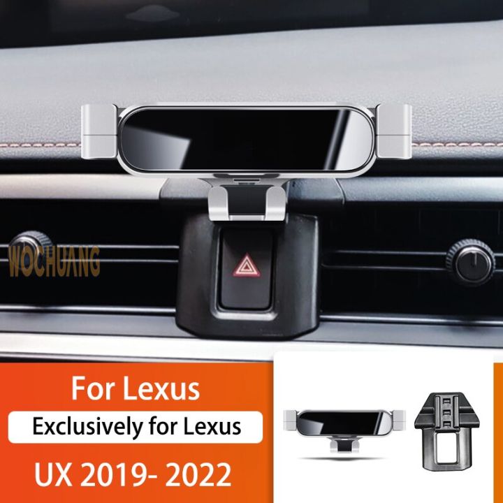 ที่จับโทรศัพท์มือถือรถสำหรับ-lexus-ux-ux200-ux260h-ux250h-19-22-360องศาในการหมุน-gps-รองรับอุปกรณ์เสริมขายึดแบบพิเศษ