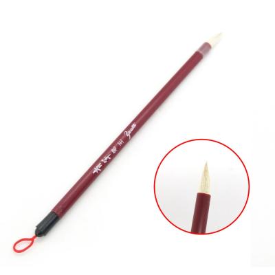 ปากกาจีน พูกันจีน ด้ามพลาสติกขนาด 8นิ้ว  สำหรับงานเขียนตัวหนังสือจีน 2 ชิ้น
