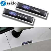 (Ssklo) 2Pcs รถเหล็กสแตนเลส Body ติดฉลาก Sar Badge กันน้ำสติ๊กเกอร์สำหรับ Ford 2 3 4 Mk2 Mk3 Mk4 Mk5 Ranger Fiesta รถ-จัดแต่งทรงผม