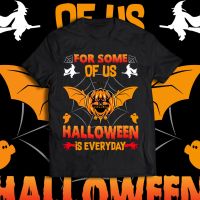 QIเสื้อยืดฮาโลวีน เสื้อฮาโลวีน Halloween T-SHIRT เสื้อยืดเด็ก เสื้อยืดผู้ใหญ่ ชุดพ่อ-แม่ลูก การเข้ารหัส:Ai-022