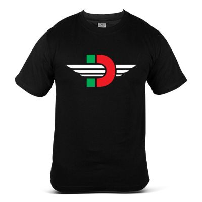 T Shirt Short Sleeve Printed Ducati Italy Extreme Racing Team Riding Performance Bikes Rider Motorcycle Cotton Casual