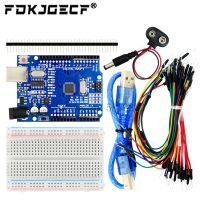 【YD】 Starter for R3 - Bundle of 5 Items: R3 Breadboard Wires USB Cable and 9V Battery