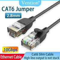 Vention Cat6A สายเคเบิลอีเธอร์เน็ตสายเคเบิลเครือข่าย10Gbps UTP 45เชื่อมต่อบางอีเธอร์เน็ตสายแพทช์ Cat6 A สายแพทช์เข้ากันได้สำหรับโมเด็มคอมพิวเตอร์เราเตอร์เคเบิ้ล Lan สายคอมพิวเตอร์