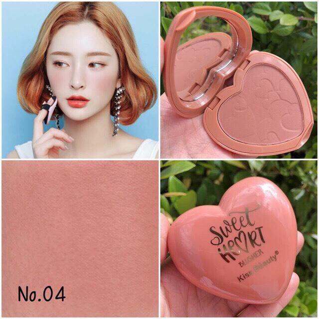 no-81128-คิส-บิวตี้-ปัดแก้มสีพีชรูปหัวใจ-kiss-beauty-sweet-heart-blusher-แก้มระเรื่อดูสุขภาพดี-ธรรมชาติมากๆค่ะ