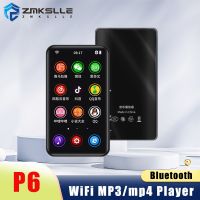 ZMKSLLE Wifi MP3/Mp4เครื่องเล่นเพลงวีดีโอบลูทูท Walkman ระบบเครื่องเล่นเครือข่ายนักเรียนหน้าจอแบบโค้ง3มิติ