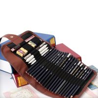 [KUT Department Store] 1Pcs Set Sketch Pencils Case Charcoal Extender Pencil Shade Cutter Drawing Bag For Stationery Supplies