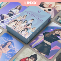 LINXX 55 Pcs TWICE HARE HARE Album Lomo Card Kpop Photocards  Postcards  Series