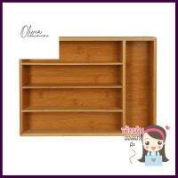 ถาดใส่ช้อน ไม้ไผ่ 37x26 ซม.CUTLERY TRAY BAMBOO 37X26CM **ลดราคาจัดหนัก **