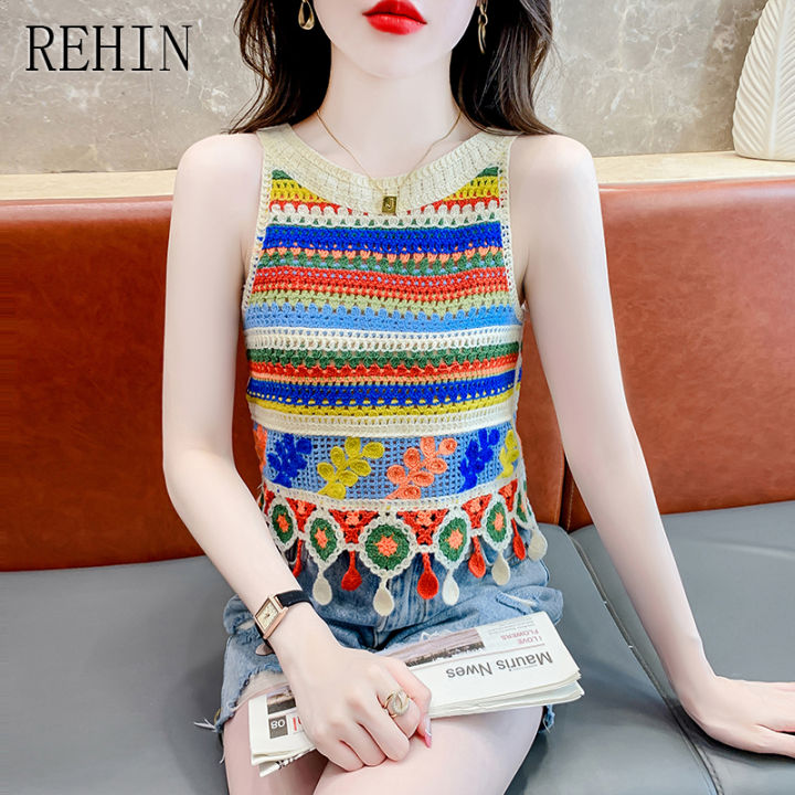 rehin-เสื้อชั้นในสตรีแบบมีสายเสื้อแขนกุดปลายสูงและการออกแบบที่ไม่เหมือนใครกลวงออกสำหรับผู้หญิง-เสื้อแขนกุดฤดูร้อน