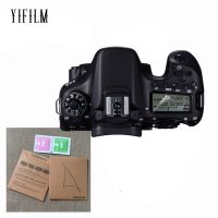 【☊HOT☊】 fengfulei 2ชิ้นฟิล์มกันรอยหน้าจอหน้าจอ Lcd สำหรับ Canon Eos R 77d 9000d 70d 80d 6d 5d Iii Iv 5ds 6d Mark Ii เครื่องหมาย7d 760d 8000d