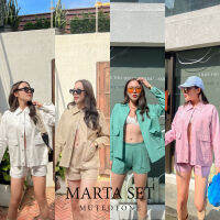 Mute - Marta set ชุดเซต2ชิ้น เสื้อเเจคเกตผ้า Light denim เสื้อกันหนาว เสื้อเเขนยาว เสื้อไปเที่ยวเหนือ+กางเกง