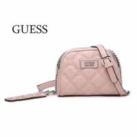 GUESS The new semi-circle small fragrance rhombic bag high-quality fashion all-match one-shoulder diagonal bag