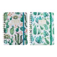 Classic Hardcover Teacher Planner Office Notepad Weekly Monthly Planner Monthly Index Classic Willow Leaves Texture