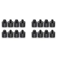 16Pcs Microphone 1/4 Male to 3/8 Female and 3/8 Male to 1/4 Female Camera Screw Adapter for Camera Tripod Stand