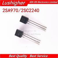 100pcs 2SA970 2SC2240 To92 50PCS A970 +50PCS C2240 TO-92 Bipolar Transistors WATTY Electronics