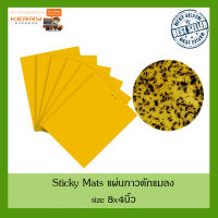 (ยกแพ็ค) Sticky mat (มีหลายขนาด) ติดหัวยาก แผ่นกาวดักแมลง / ฝุ่น แผ่นกาวดักฝุ่น ทนแดด กันฝุ่น ไม่มีสารเคมี แผ่นดักแมลง