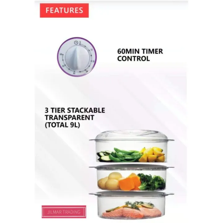 CAMEL CS9301 9.0L ELECTRIC FOOD STEAMER Lazada PH