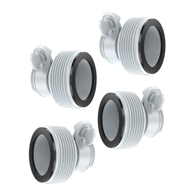 1.25inch to 1.5inch Hose Adapters for Intex Pool,Hose Conversion Adapters B Kit to Filter Pumps and Saltwater System