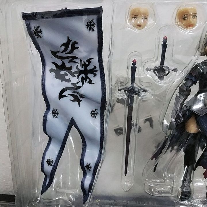 ของเล่นเด็กในตลาด15ซม-fate-grand-คำสั่งซื้อ-fgo-jeanne-darc-avenger-alter-figma-390-pvc-fate-ตุ๊กตาขยับแขนขาได้-collectible-ของเล่นโมเดล