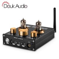 Douk Audio HiFi Bluetooth 5.0หลอดเครื่องขยายเสียงสูญญากาศ USB DAC APTX Home Stereo Audio Preamp หูฟัง Amp
