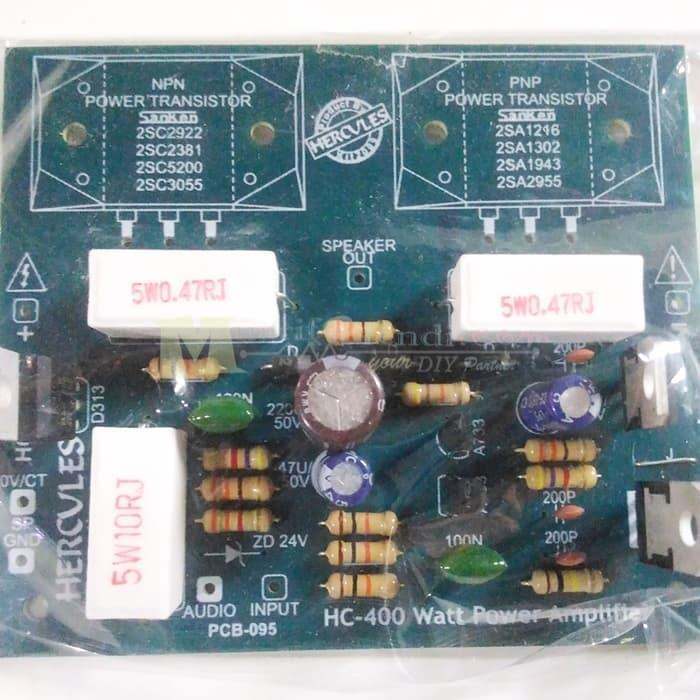 KIT Power Amplifier Mono 400 Watt Lazada Indonesia