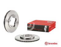 จานเบรคหน้า HONDA ACCORD Gen4 G4 ตาเพชร CB 1.8 2.0 1990-1993 260MM BREMBO /ชิ้น