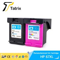 2023 Tatrix สำหรับตลับหมึกฉีดหมึกสีผลิตซ้ำ Hp 67 67XL สำหรับ HP อิจฉา Pro 6400 Series เครื่องพิมพ์1200 Deskjet เป็นต้น