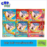 Toro Toro โทโร โทโร่ ขนมครีมแมวเลีย 360-375g (15ซอง/แพ็ค)