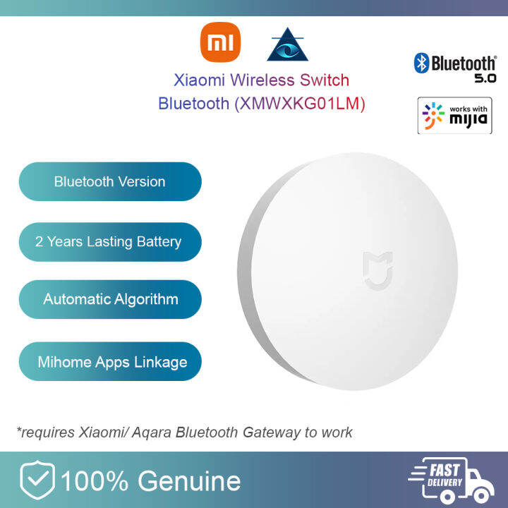 Xiaomi Wireless Switch Smart Home Smarthome Mesh Bluetooth Version