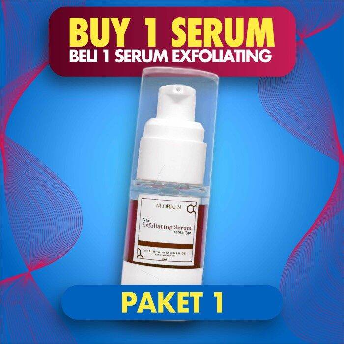 SERUM NEORIKEN AHA BHA Peeling Solution 15 Ml - Serum Exfoliating ...