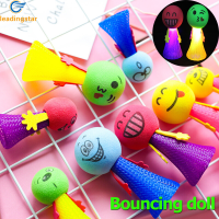 LEADINGSTAR Emoji กระโดด Popper ฤดูใบไม้ผลิของเล่น Creative Spring Launchers Tricky ของเล่นน่ารัก Elf Bouncing ตุ๊กตา (สีสุ่ม)【cod】