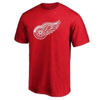 ?BoutiqueL Red Wings T-shirt Amazon European and American ice hockey baseball uniform foreign trade cross-border Foreign Trade Foreign Trade Foreign Trade jersey T-shirt