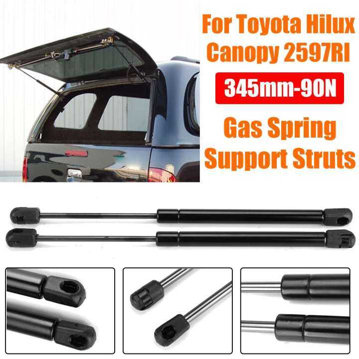 2pcs Rear Window Trunk Extended Gas Struts Bars Gas Spring for Toyota